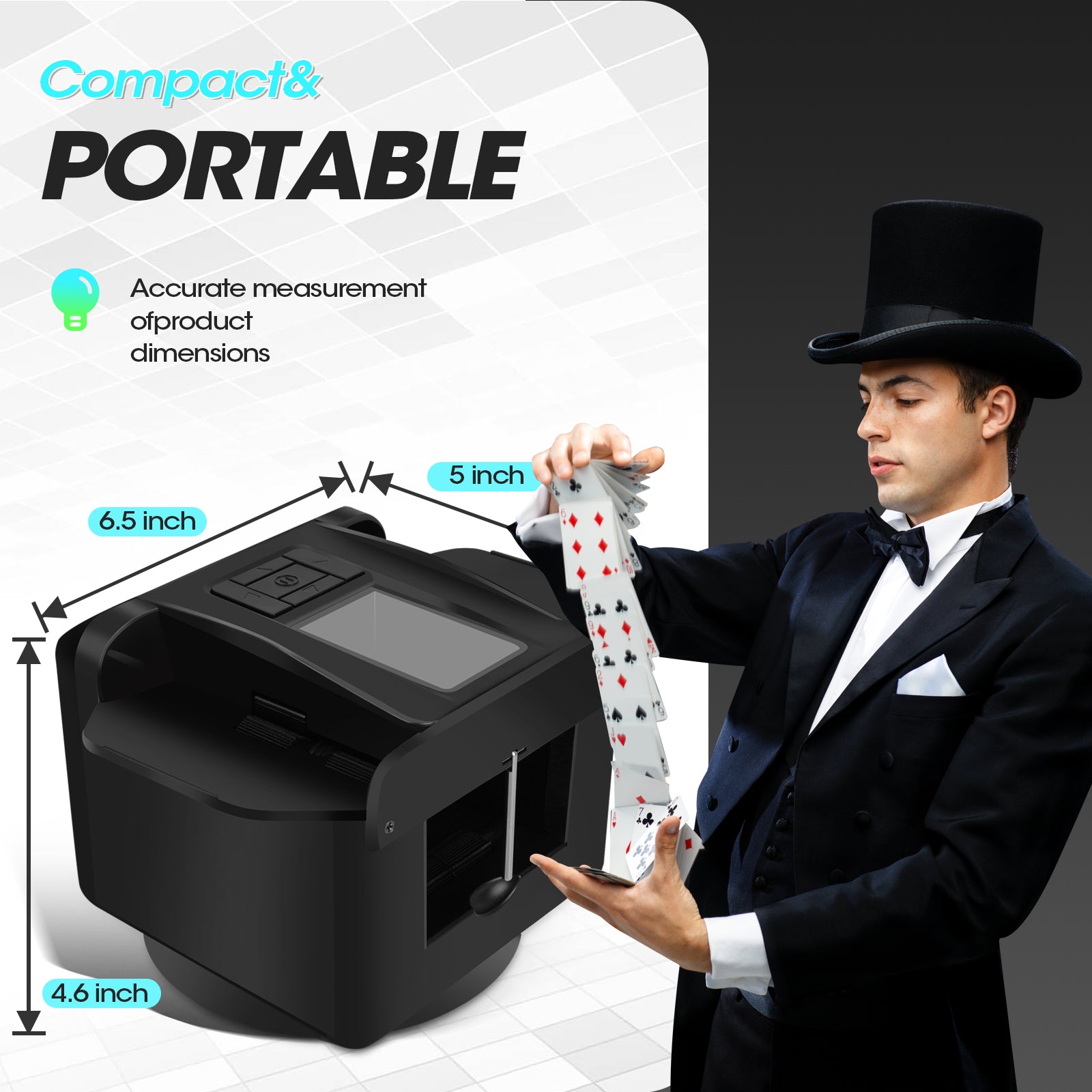 Automatic Card Shuffler & Dealer Machine ShuffleBox