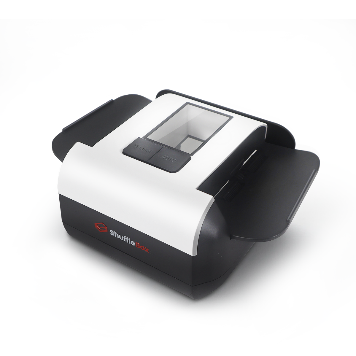 ShuffleBox S1 Automatic Card Shuffler with 2000mAh Rechargeable Battery, Low Noise, Card-Jam Free